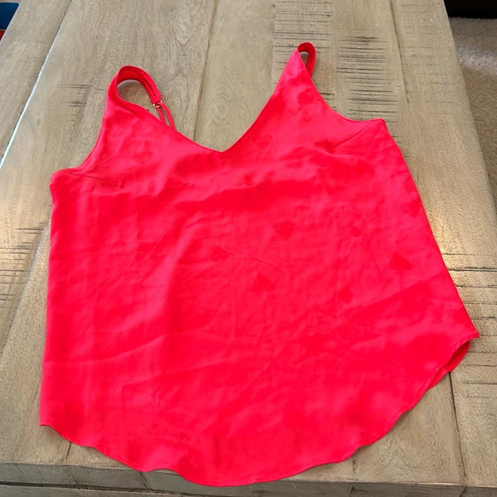 Subtle heart print Pink VS cami